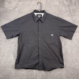 Dickies Shirt Men‎ 2XL Temp-iQ Stretch Vented Hike Trail Fish
